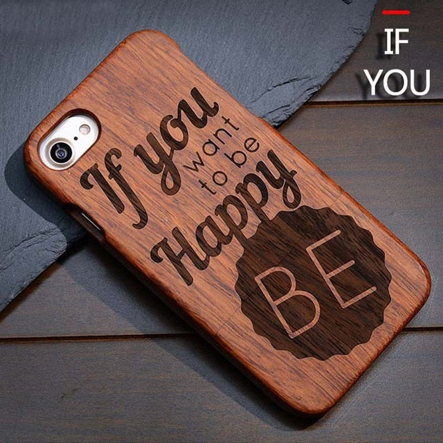 Wood Case For Samsung Galaxy S5 S6 S7 S8 S9 Edge Plus Note 3 8 9 Celular Phone Cases Cover 100% Natural Bamboo Carving Fundas