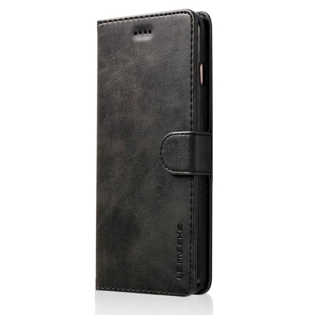 Wallet Flip Leather Phone Case For Samsung Galaxy A10 A20 A30 A40 A50 A60 A70 Cover M10 M20 M30 Magnetic Card slot Case Stand