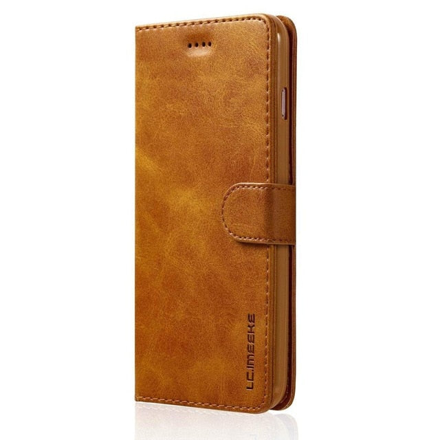 Wallet Flip Leather Phone Case For Samsung Galaxy A10 A20 A30 A40 A50 A60 A70 Cover M10 M20 M30 Magnetic Card slot Case Stand