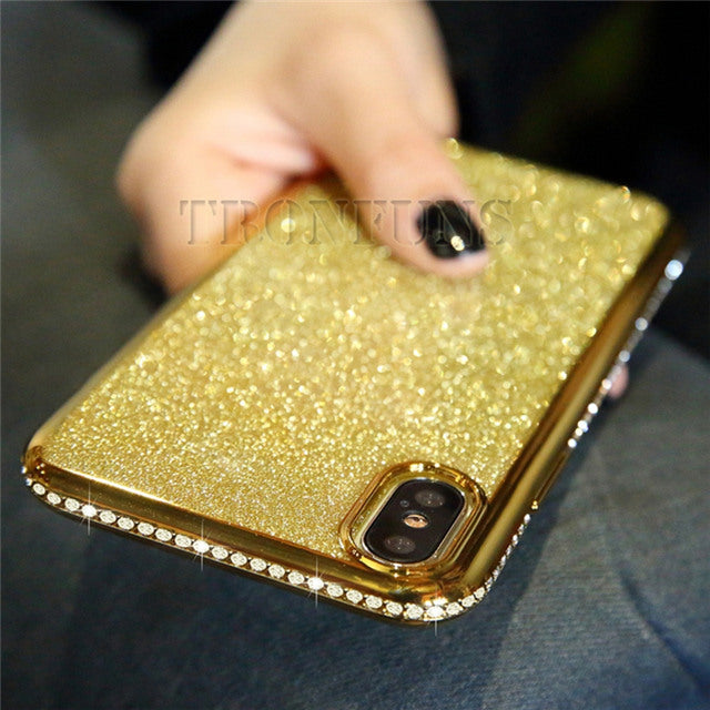 Diamond Soft Case for Samsung Galaxy A70 A50 A30 A40 A20 A10 A60 A80 A90 M10 M20 M30 For Samsung A7 2018 A750 Glitter TPU Cover