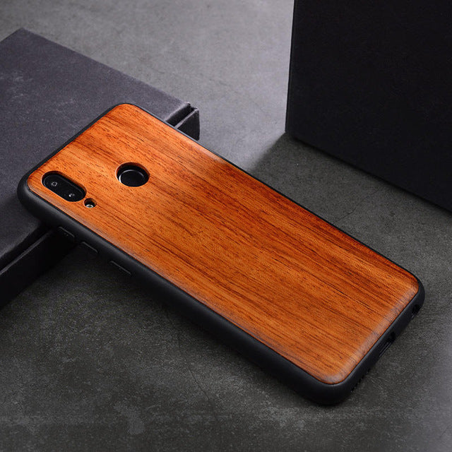 2019 New Huawei Honor 8x Case Slim Wood Back Cover TPU Bumper Case For Huawei Honor 8x Phone Cases Honor-8x