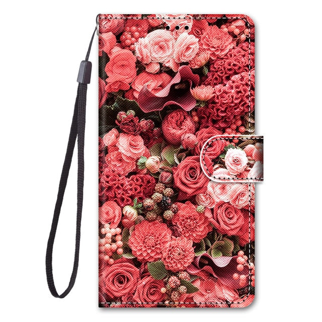 Wallet Case For Xiaomi Redmi 6a 6 Pro 7 7a Go K20 Pro Case Flip Phone Cover Luxury Leather Stand Protective Cart Slot Holder