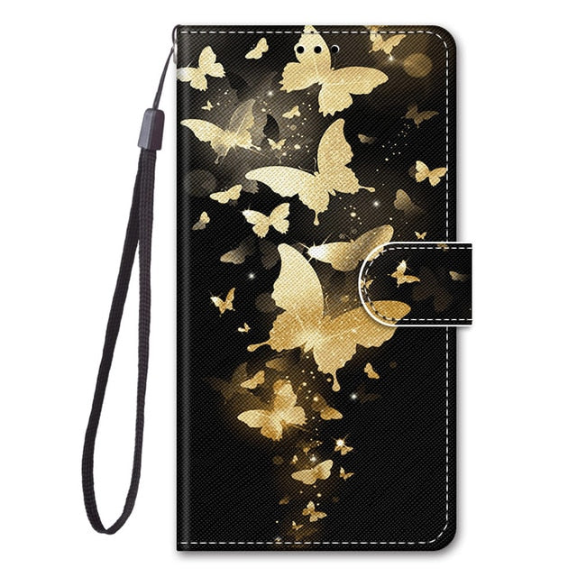 Wallet Case For Xiaomi Redmi 6a 6 Pro 7 7a Go K20 Pro Case Flip Phone Cover Luxury Leather Stand Protective Cart Slot Holder