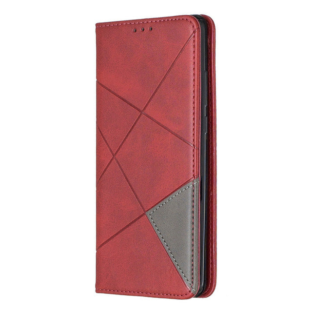 Magnetic Leather Slim Case na For Samsung Galaxy A70 A50 A40 A30 A20 A10 A20e A10e A7 2018 2019 Flip Stand Business Phone Cover
