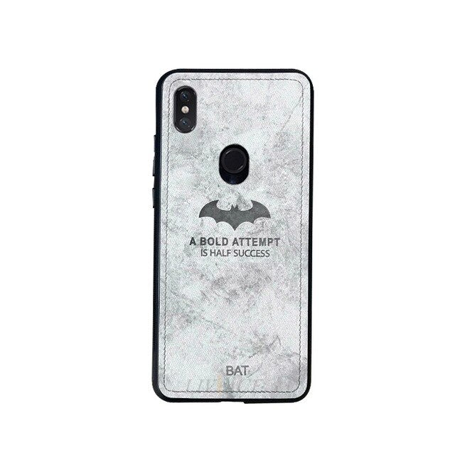 deer cloth phone case on for xiaomi redmi note 7 5 4 4x 6 pro k20 global leather tpu back cover coque