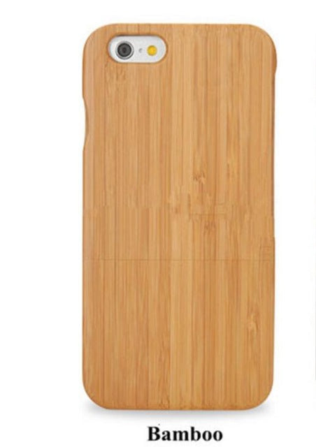LANCHE Natural Wood Case For iPhone 7 6 6s 8 Plus 5 5s SE Case Durable Real Rosew Bamboo Walnut Wooden Phone Cover For iPhone X