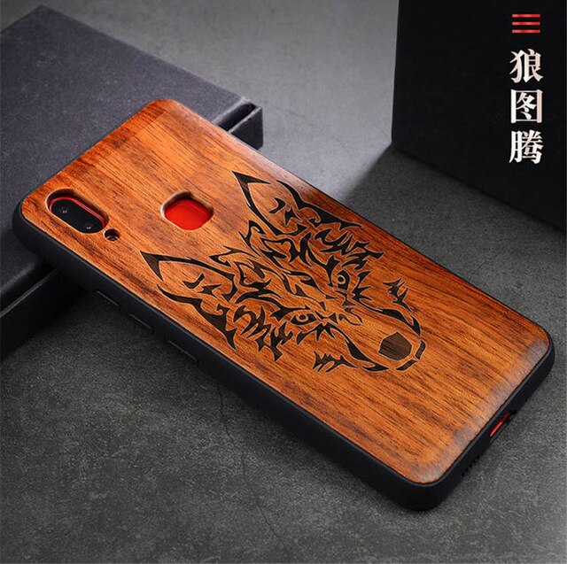 2018 New VIVO NEX S Case Slim Wood Back Cover TPU Bumper Case For VIVO NEX S Phone Cases VIVO NEX