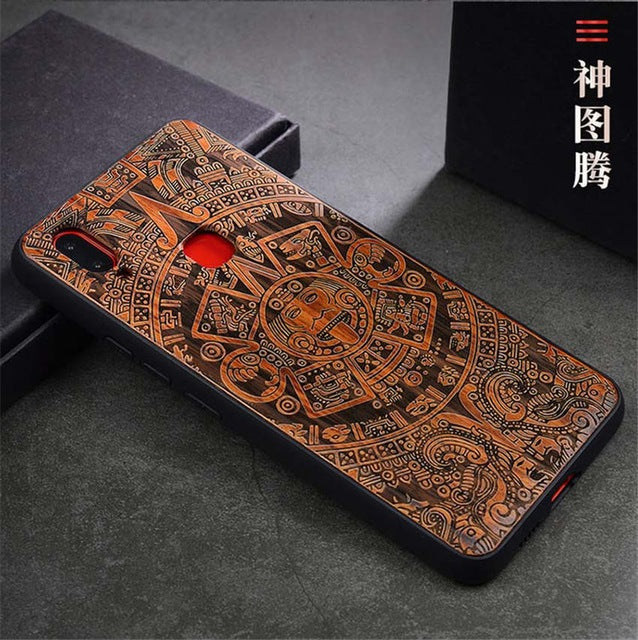 2018 New VIVO NEX S Case Slim Wood Back Cover TPU Bumper Case For VIVO NEX S Phone Cases VIVO NEX