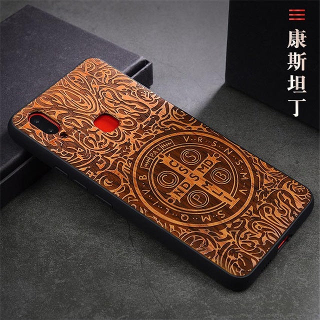 2018 New VIVO NEX S Case Slim Wood Back Cover TPU Bumper Case For VIVO NEX S Phone Cases VIVO NEX